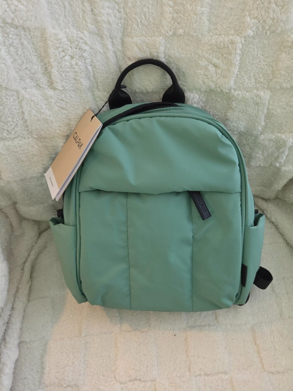 CALPAK Luka Mini Backpack in Sage, NWT
